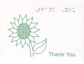 blank thank you cards